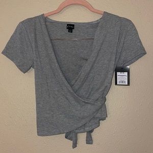 low cut tee